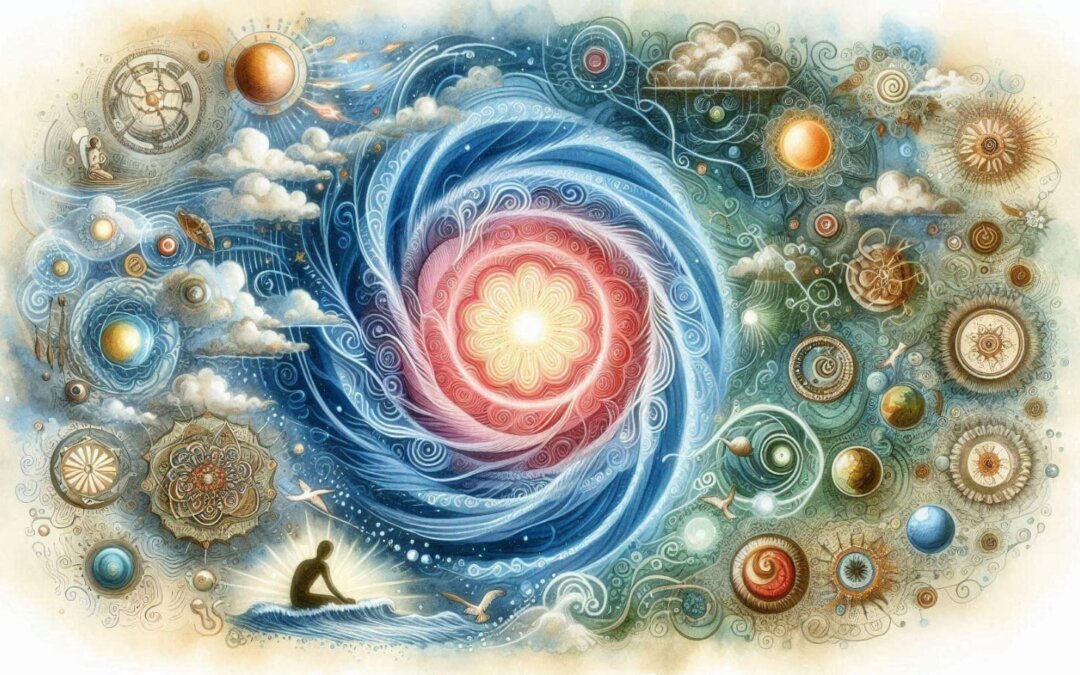 Navigating the Dance of Meaning: From Energetic Fluidity to Material Solidity